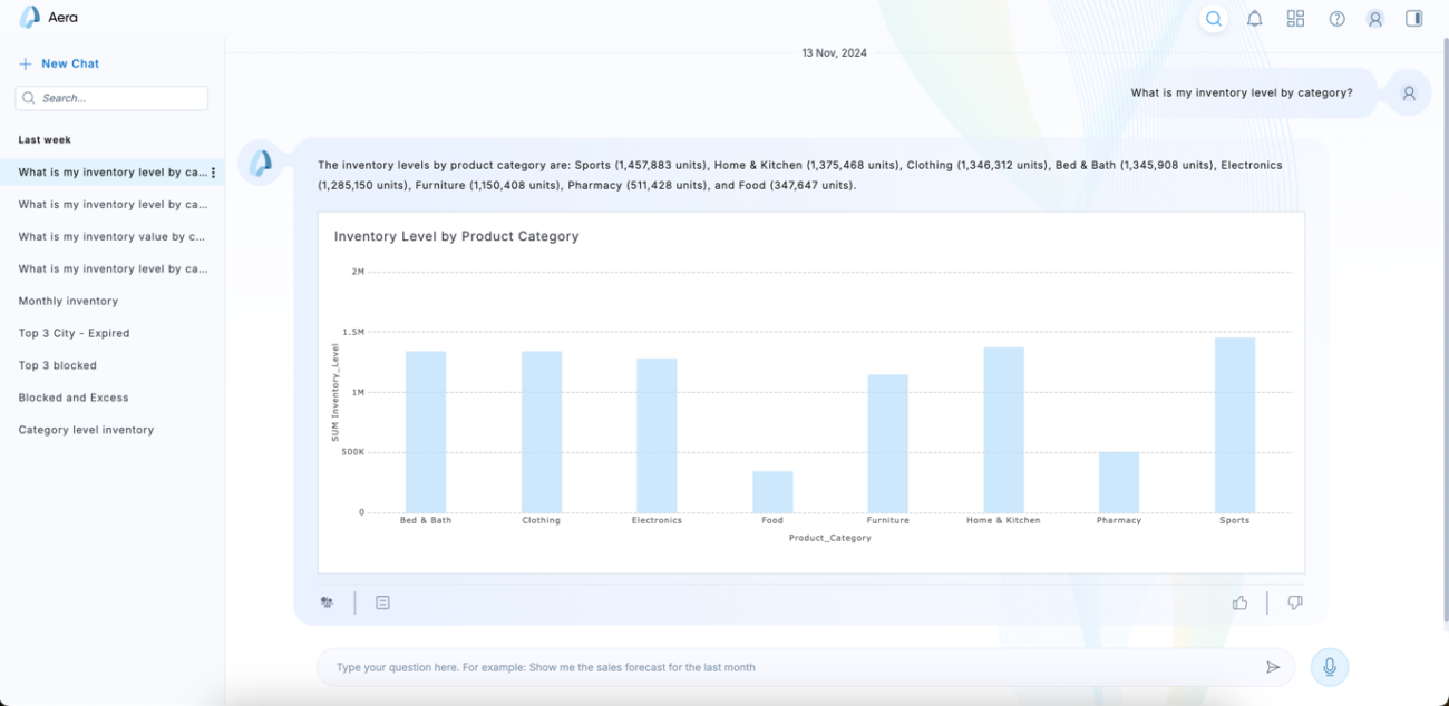 Aera Chat screenshot